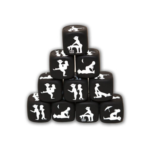 DADO NEGRO POSTURAS KAMASUTRA