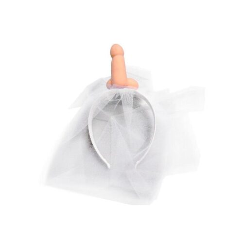 VELO NOVIA BLANCO CON PENE