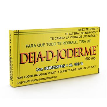 CAJA DE MEDICAMENTOS DEJA-D-JODERME