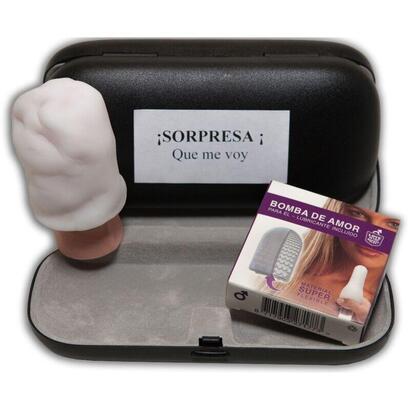 FUNDA "¡SORPRESA! QUE ME VOY"