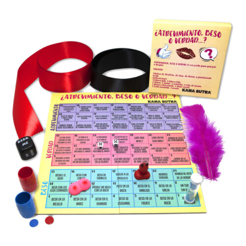 JUEGO ATREVIMIENTO, BESO O VERDAD