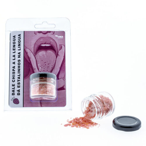 BLISTER DALE CHISPA A LA LENGUA SABOR FRESA