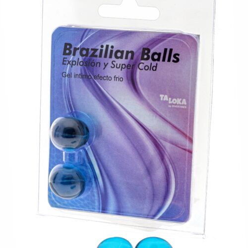 SET 2 BOLAS LUBRICANTES EFECTO FRIO