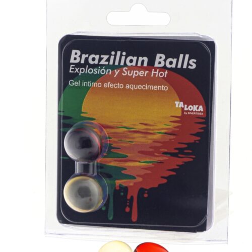 SET 2 BOLAS LUBRICANTES EFECTO SUPERCALIENTE
