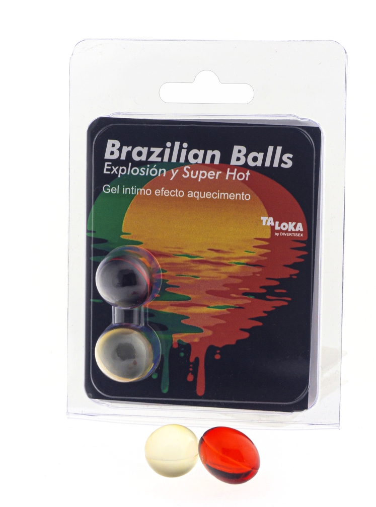 SET 2 BOLAS LUBRICANTES EFECTO SUPERCALIENTE
