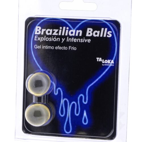 SET 2 BOLAS LUBRICANTES EFECTO VIBRANTE-FRIO