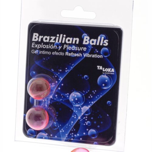 SET 2 BOLAS LUBRICANTES EFECTO VIBRANTE-REFRESCANTE