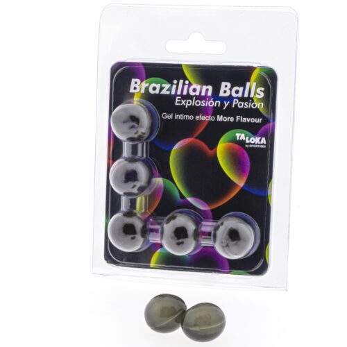 SET 5 BOLAS LUBRICANTES EFECTO PLACER