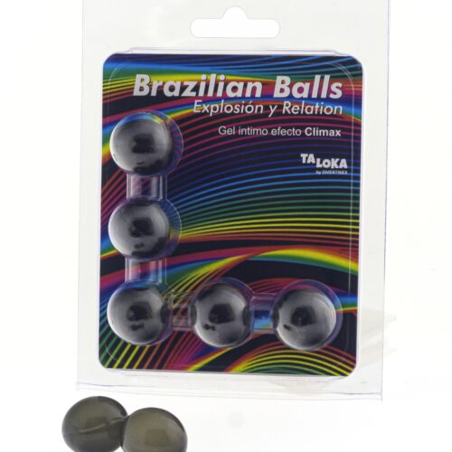 SET 5 BOLAS LUBRICANTES EFECTO CLIMAX