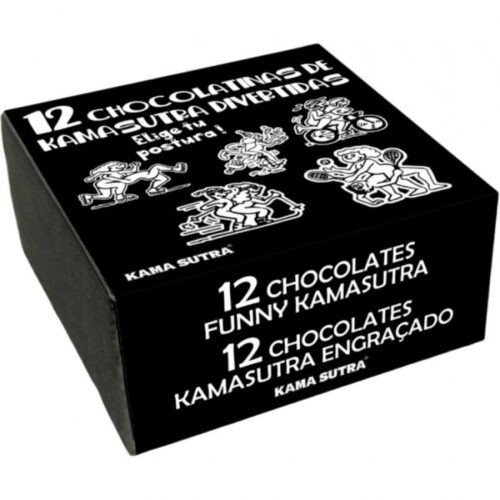 CAJA DE 12 CHOCOLATINAS KAMASUTRA