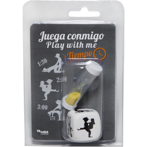 BLISTER DADO POSTURAS + RELOJ ARENA