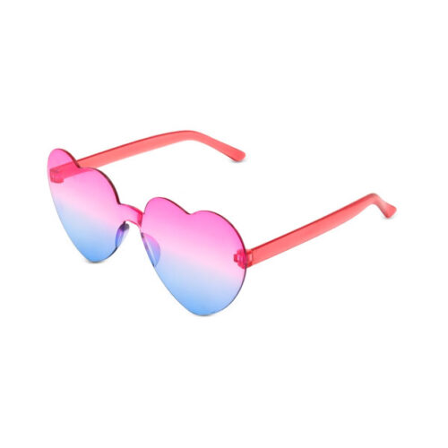 GAFAS DE CORAZON ROSAS