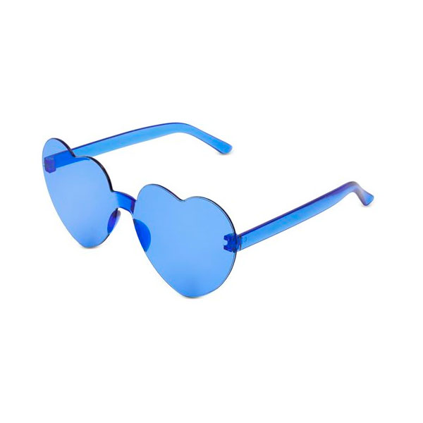 GAFAS DE CORAZON AZULES