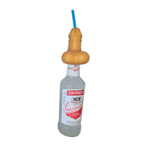 PAJITA PENE DORADO PARA BOTELLA 360ML