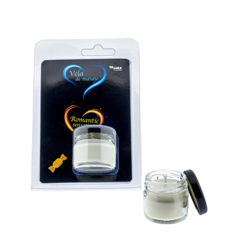 BLISTER VELA DE MASAJE EXOTICA FRAGANCIA CARAMELO