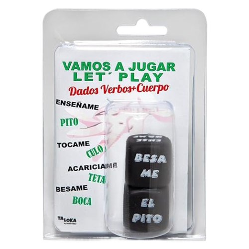 BLISTER DADO ACCION + DADO PARTE DEL CUERPO