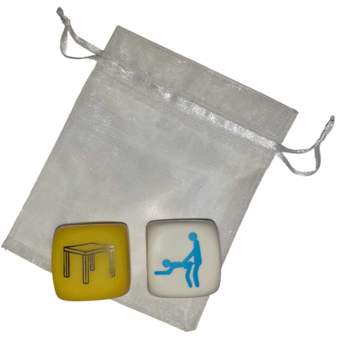 BOLSA DADO POSTURAS CHICOS + DADO LUGAR