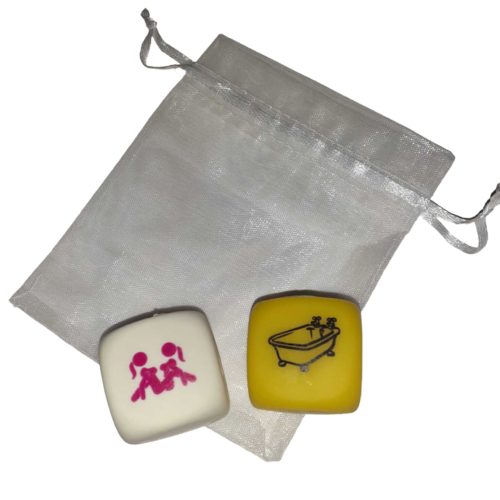 BOLSA DADO POSTURAS CHICAS + DADO LUGAR