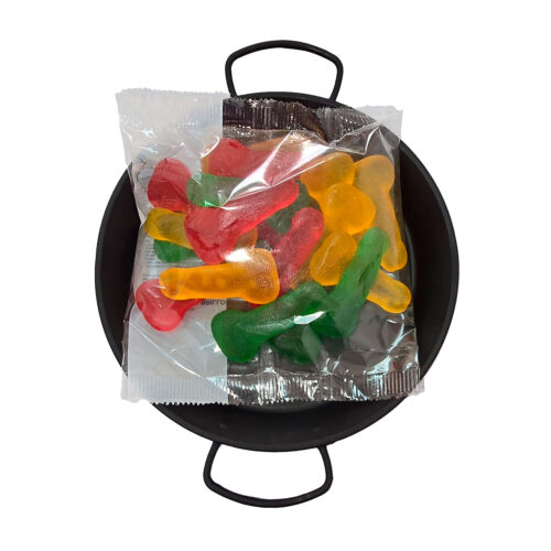 GUMMY PENIS GLOW GUM PAELLERA