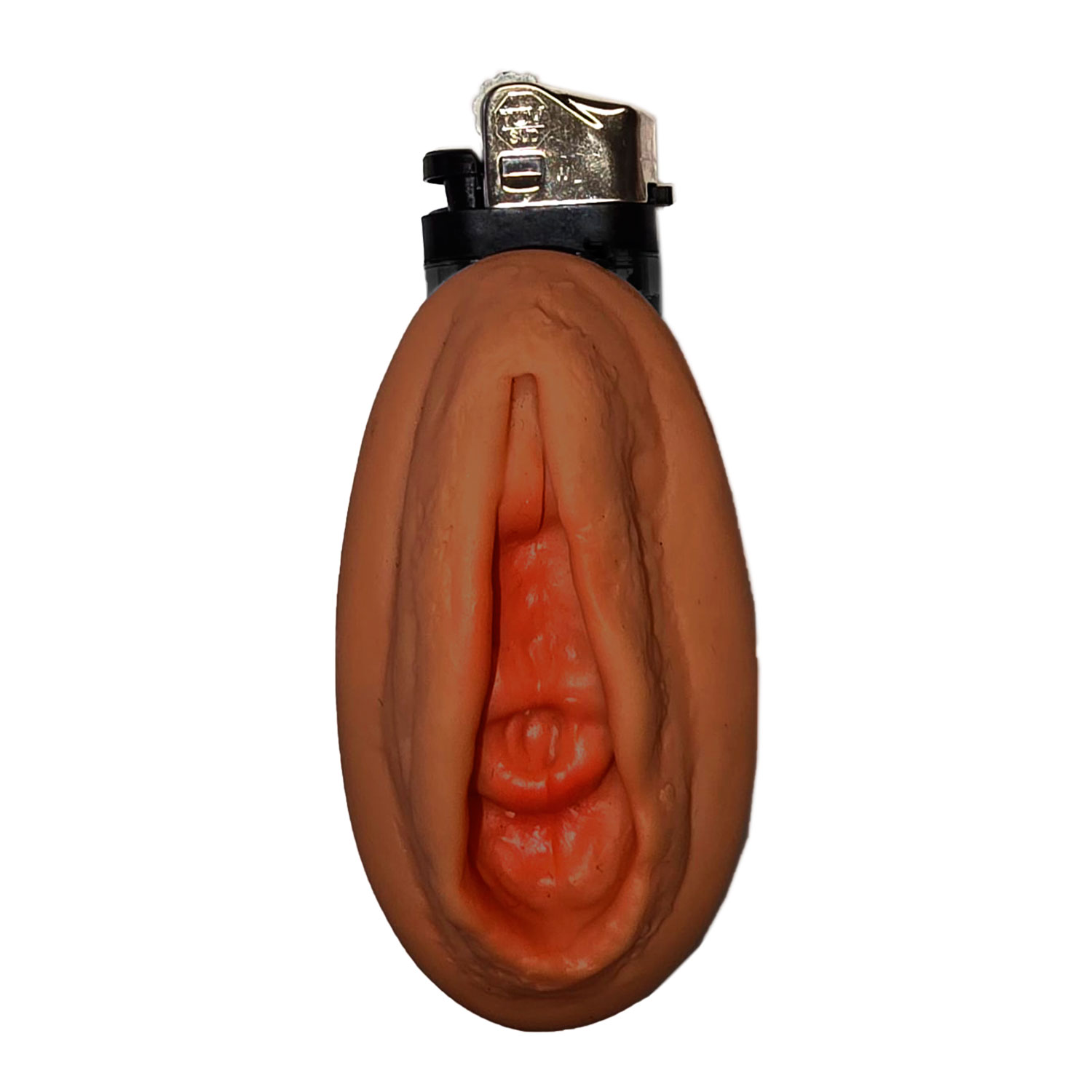 MECHERO VAGINA COLOR MULATO (PACK 12)