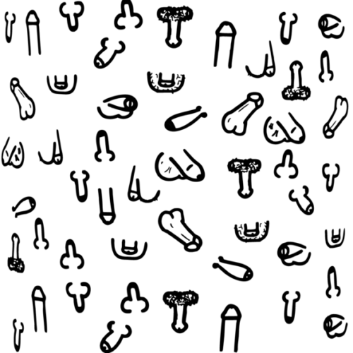 10 POSAVASOS CUADRADOS PENES