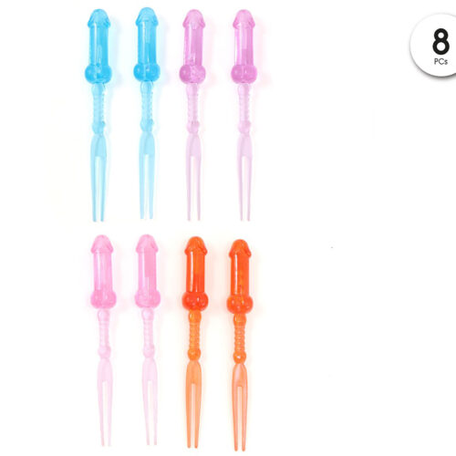 8 PINCHOS PENE COLORES