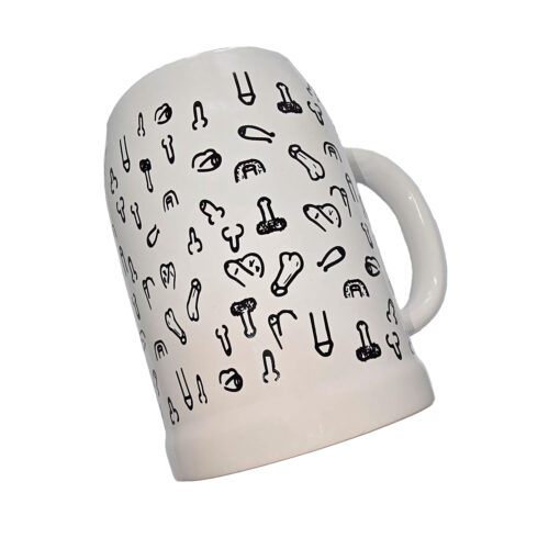 JARRA DE CERVEZA 700ML DIBUJO PENES